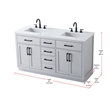 Elegant Kitchen And Bath Alden 60