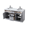 Elegant Kitchen And Bath Alden 60