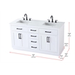 Elegant Kitchen And Bath Alden 60