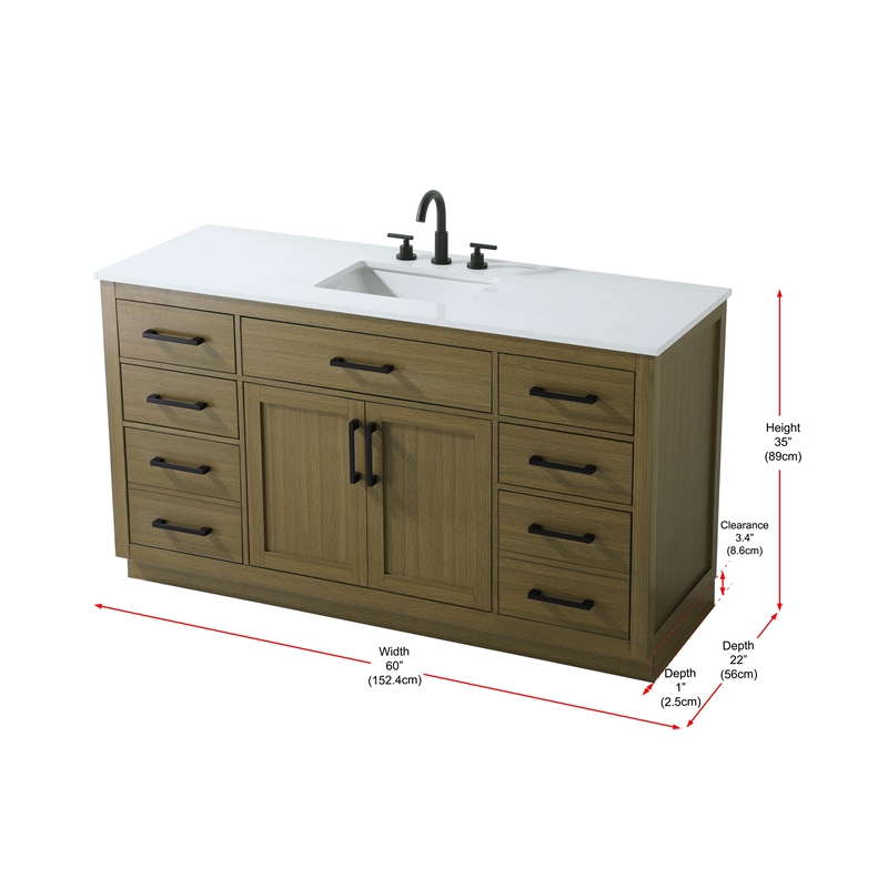 Elegant Kitchen And Bath Alden 60