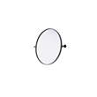 Elegant Kitchen And Bath Amoura 24X24 Pivot Mirror in Black