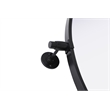 Elegant Kitchen And Bath Amoura 24X24 Pivot Mirror in Black