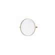 Elegant Kitchen And Bath Amoura 24X24 Pivot Mirror in Brass