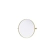 Elegant Kitchen And Bath Amoura 30X30 Pivot Mirror in Brass