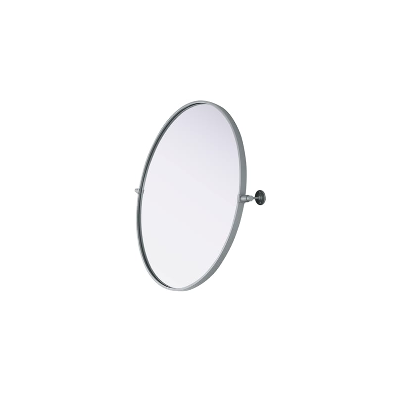 Elegant Kitchen And Bath Amoura 30X30 Pivot Mirror in Silver