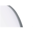 Elegant Kitchen And Bath Amoura 30X30 Pivot Mirror in Silver