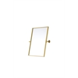 Elegant Kitchen And Bath Amoura 20X24 Pivot Mirror in Brass
