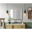 Elegant Kitchen And Bath Amoura 20X24 Pivot Mirror in Brass
