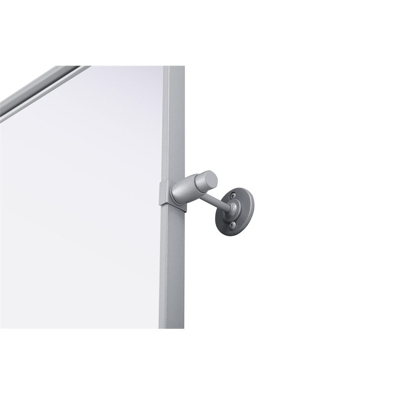 Elegant Kitchen And Bath Amoura 20X24 Pivot Mirror in Silver