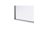 Elegant Kitchen And Bath Amoura 20X24 Pivot Mirror in Silver