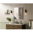 Elegant Kitchen And Bath Amoura 20X24 Pivot Mirror in Silver