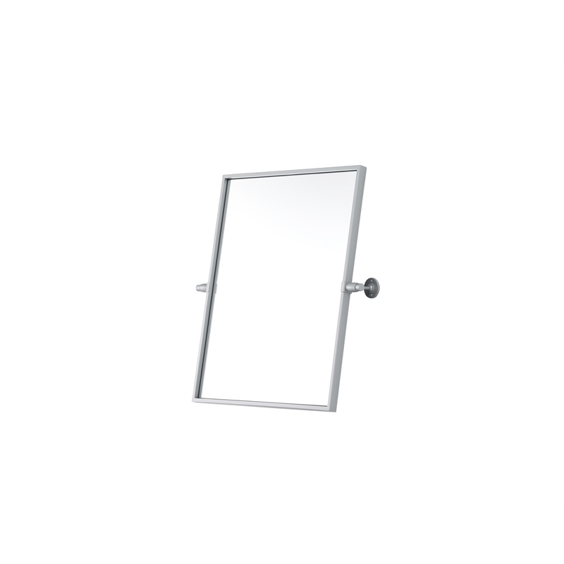 Elegant Kitchen And Bath Amoura 20X24 Pivot Mirror in Silver