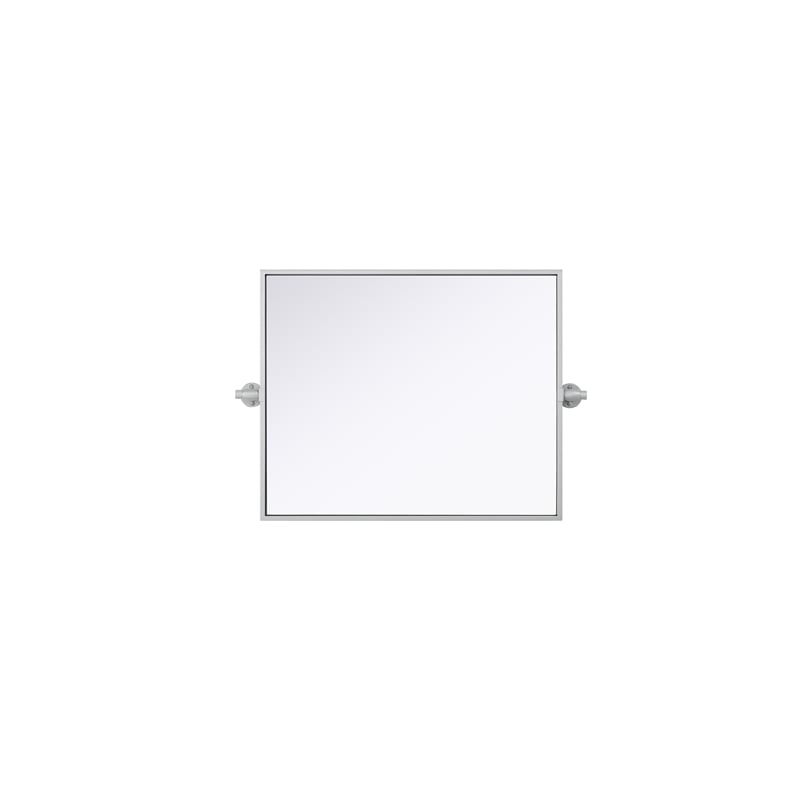 Elegant Kitchen And Bath Amoura 20X24 Pivot Mirror in Silver