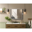 Elegant Kitchen And Bath Amoura 20X24 Pivot Mirror in Silver