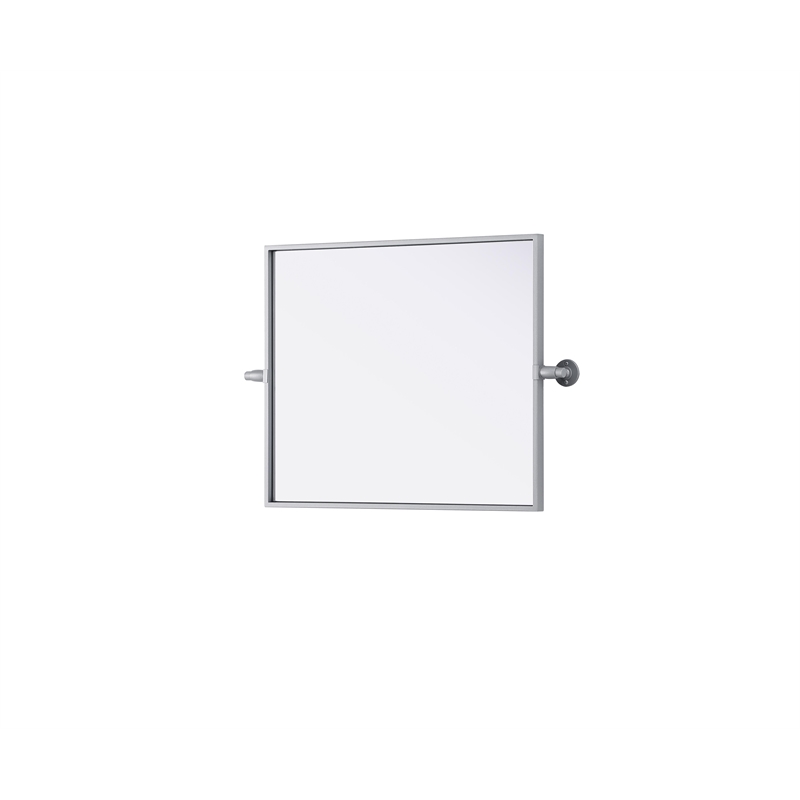 Elegant Kitchen And Bath Amoura 20X24 Pivot Mirror in Silver