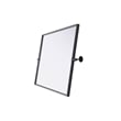 Elegant Kitchen And Bath Amoura 24X30 Pivot Mirror in Black