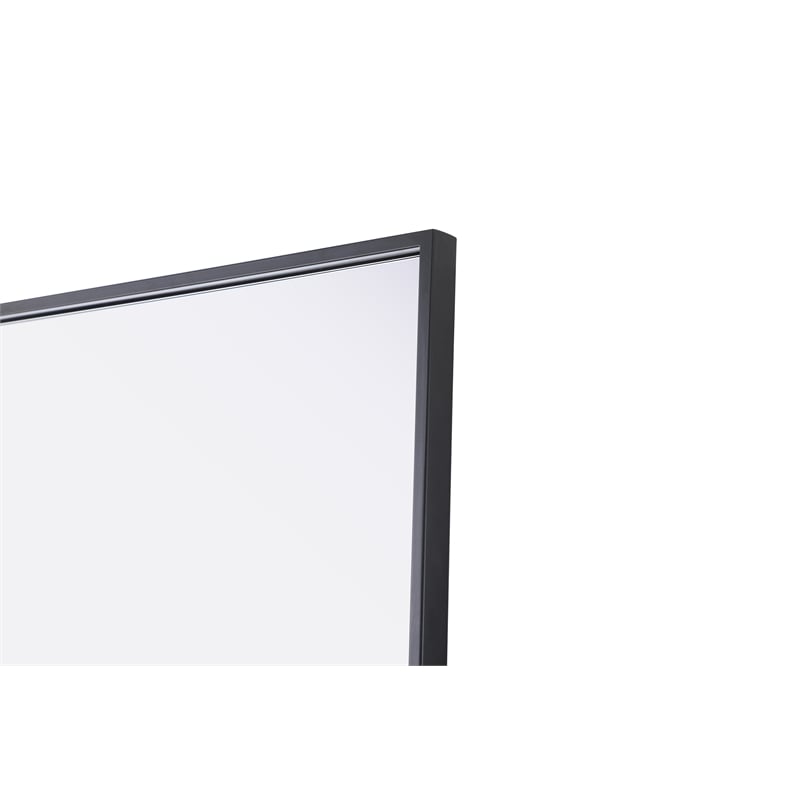 Elegant Kitchen And Bath Amoura 24X30 Pivot Mirror in Black