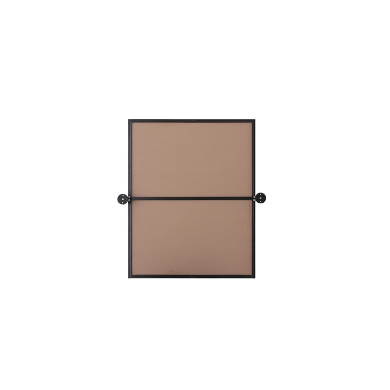 Elegant Kitchen And Bath Amoura 24X30 Pivot Mirror in Black