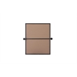 Elegant Kitchen And Bath Amoura 24X30 Pivot Mirror in Black