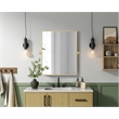 Elegant Kitchen And Bath Amoura 24X30 Pivot Mirror in Brass