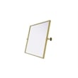 Elegant Kitchen And Bath Amoura 24X30 Pivot Mirror in Brass