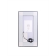 Elegant Kitchen And Bath Riven 36X18 Led Mirror in Silver