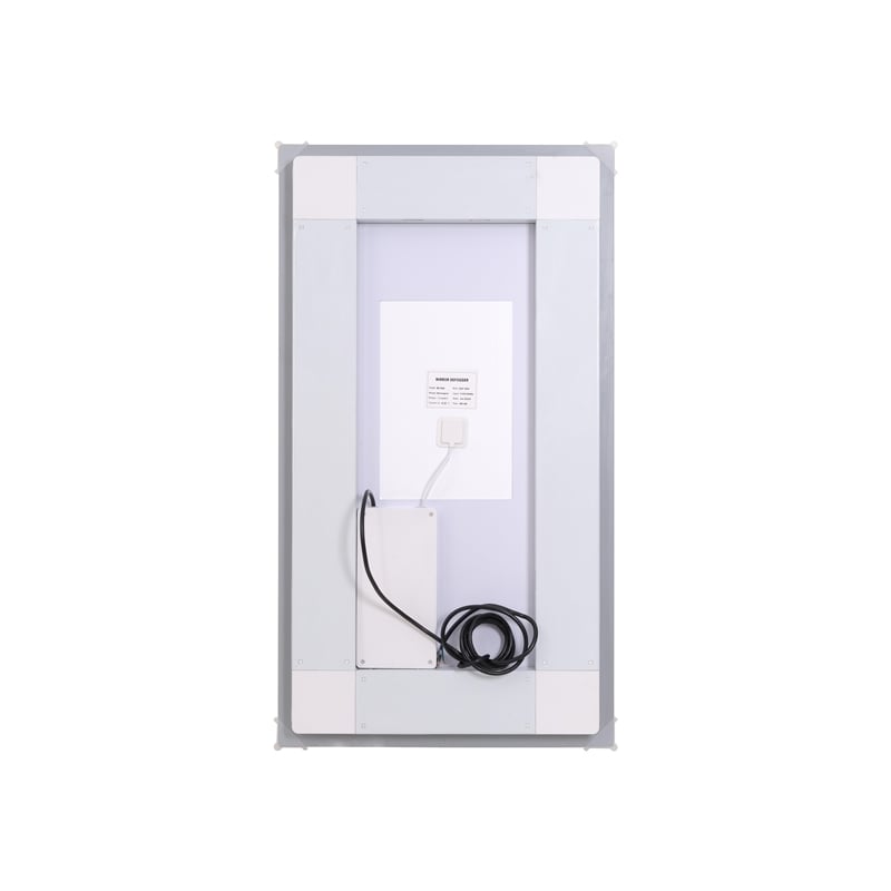 Elegant Kitchen And Bath Riven 36X20 Led Mirror in Silver