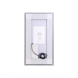 Elegant Kitchen And Bath Riven 36X20 Led Mirror in Silver