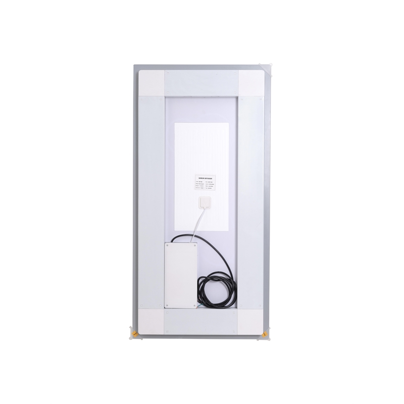 Elegant Kitchen And Bath Riven 40X20 Led Mirror in Silver