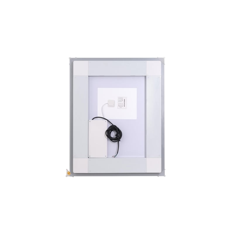 Elegant Kitchen And Bath Riven 30X24 Led Mirror in Silver