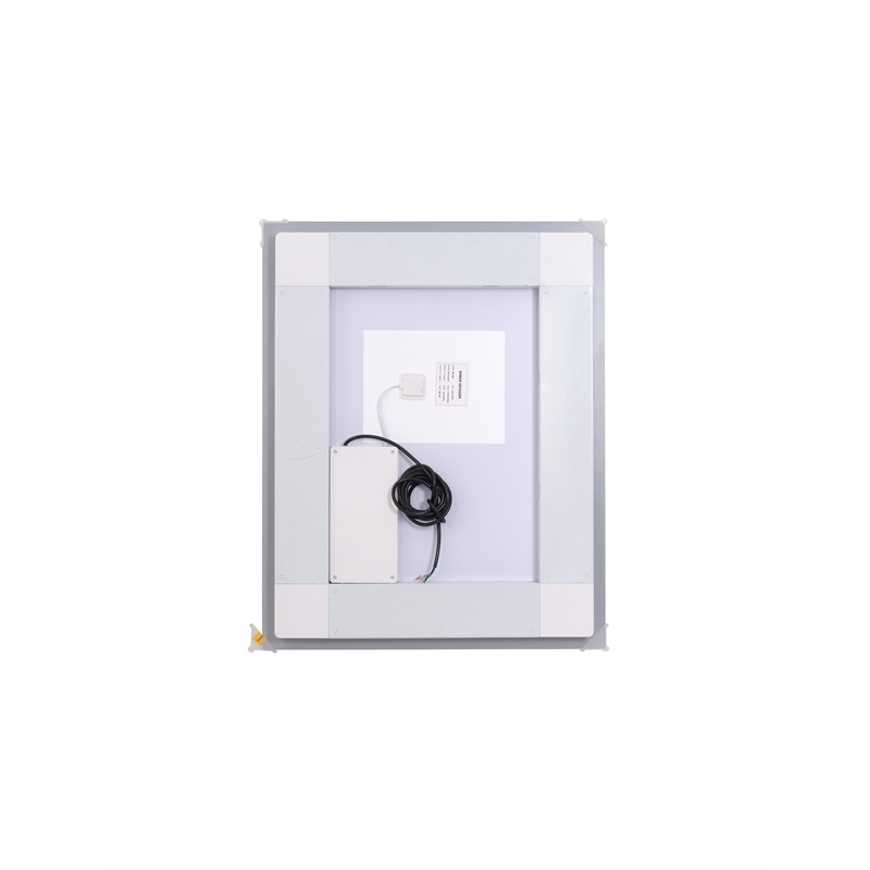 Elegant Kitchen And Bath Riven 36X24 Led Mirror in Silver