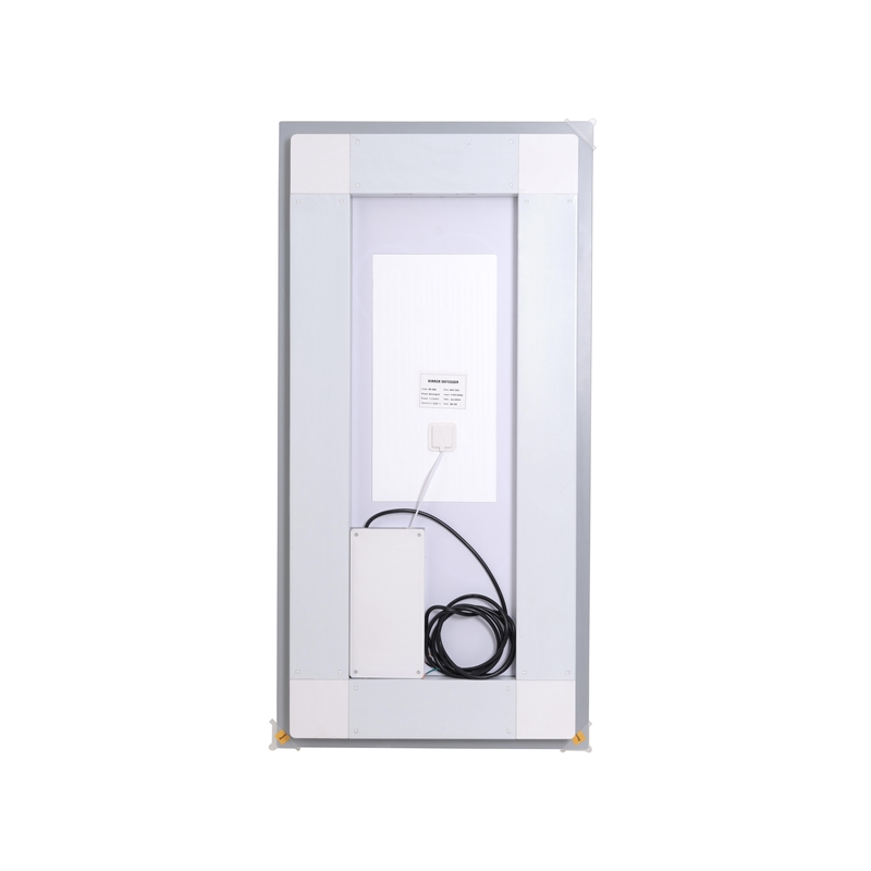 Elegant Kitchen And Bath Riven 40X24 Led Mirror in Silver