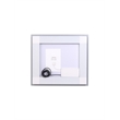 Elegant Kitchen And Bath Riven 30X27 Led Mirror in Silver