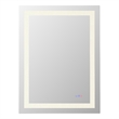 Elegant Kitchen And Bath Riven 36X27 Led Mirror in Silver