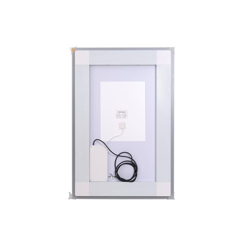 Elegant Kitchen And Bath Riven 40X27 Led Mirror in Silver