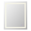 Elegant Kitchen And Bath Riven 36X30 Led Mirror in Silver