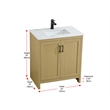 Elegant Kitchen And Bath Finnley 30