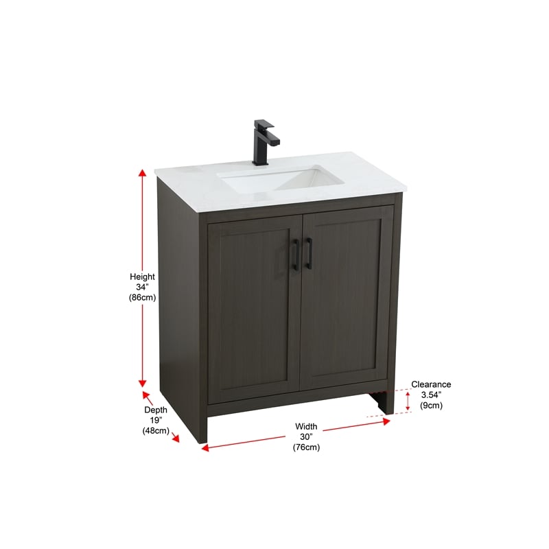 Elegant Kitchen And Bath Finnley 30