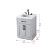 Elegant Kitchen And Bath Alden 24