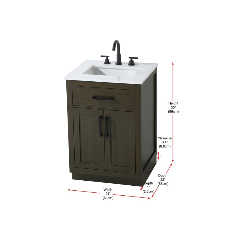 Elegant Kitchen And Bath Alden 24