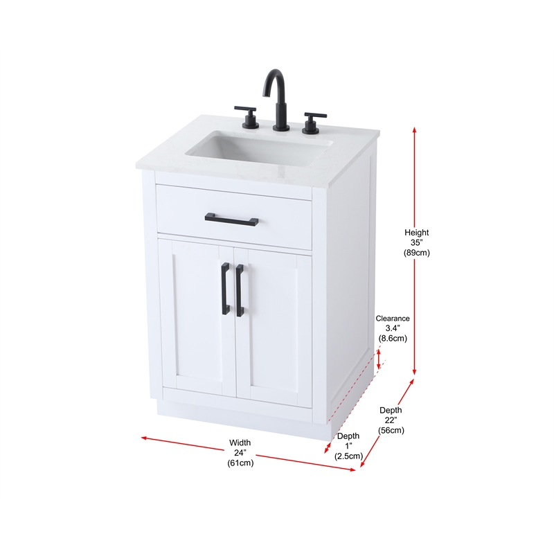 Elegant Kitchen And Bath Alden 24