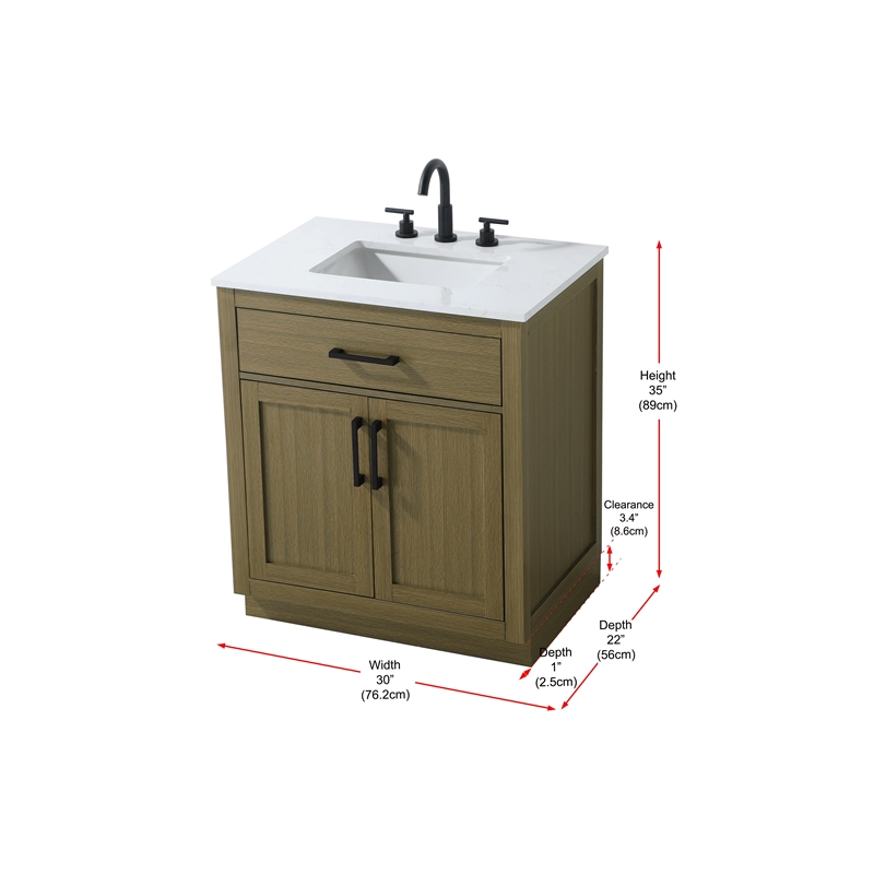 Elegant Kitchen And Bath Alden 30