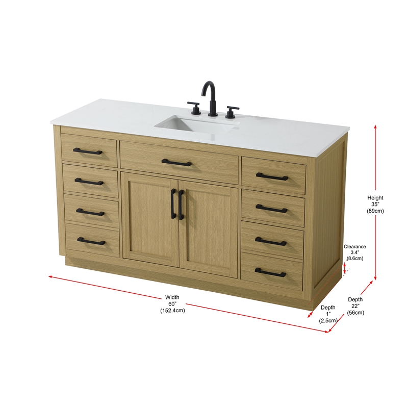 Elegant Kitchen And Bath Alden 60