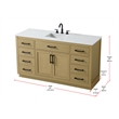 Elegant Kitchen And Bath Alden 60