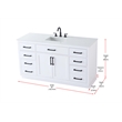 Elegant Kitchen And Bath Alden 60