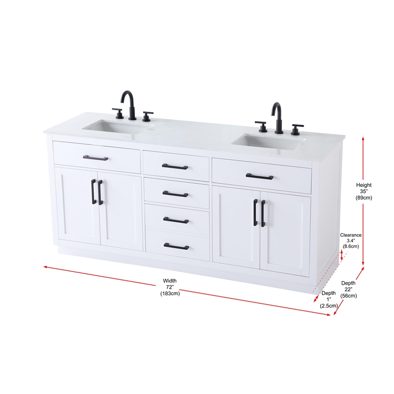 Elegant Kitchen And Bath Alden 72