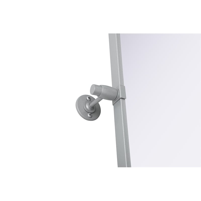 Elegant Kitchen And Bath Amoura 24X30 Pivot Mirror in Silver