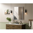 Elegant Kitchen And Bath Amoura 24X30 Pivot Mirror in Silver