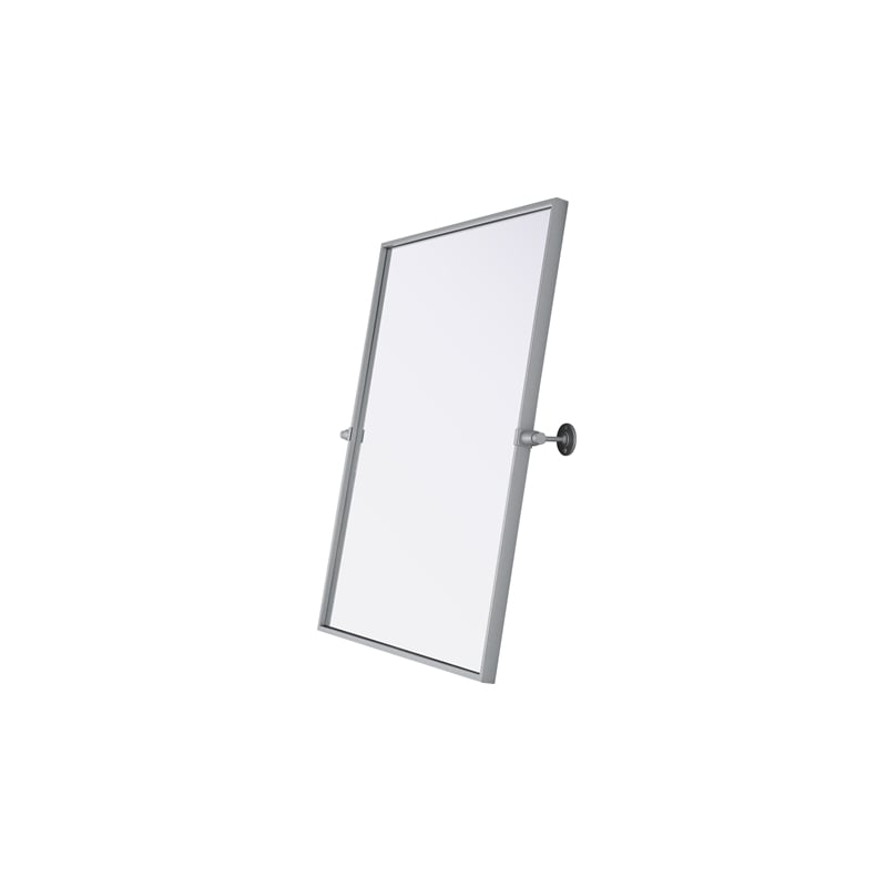 Elegant Kitchen And Bath Amoura 24X30 Pivot Mirror in Silver