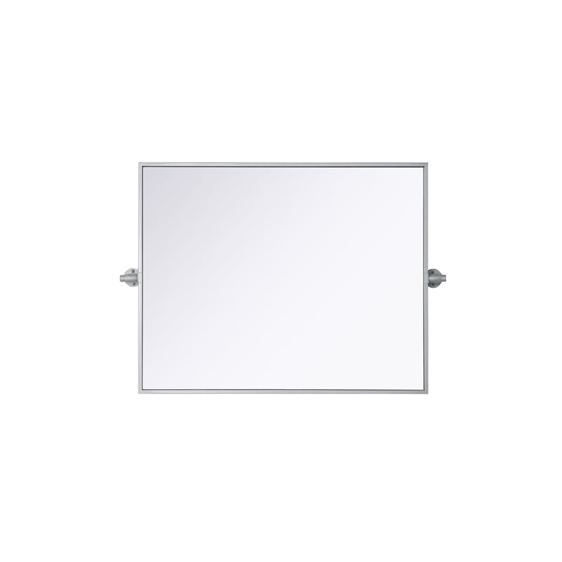 Elegant Kitchen And Bath Amoura 24X30 Pivot Mirror in Silver